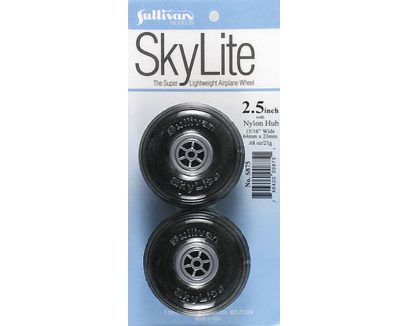 Sullivan SkyLite Wheels 2-1/2 inch (2)