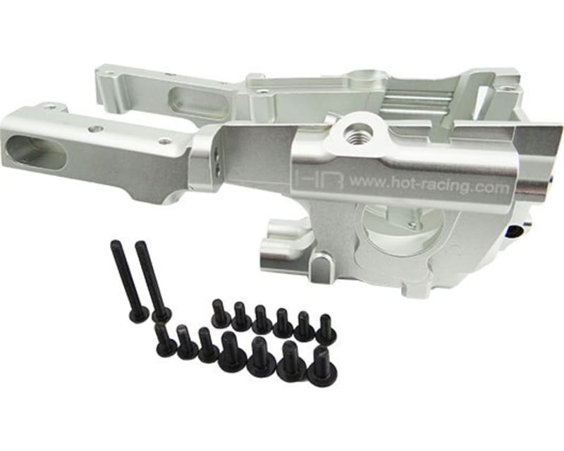 Secure Lock Front Bulkhead 1:10 Summit Silver