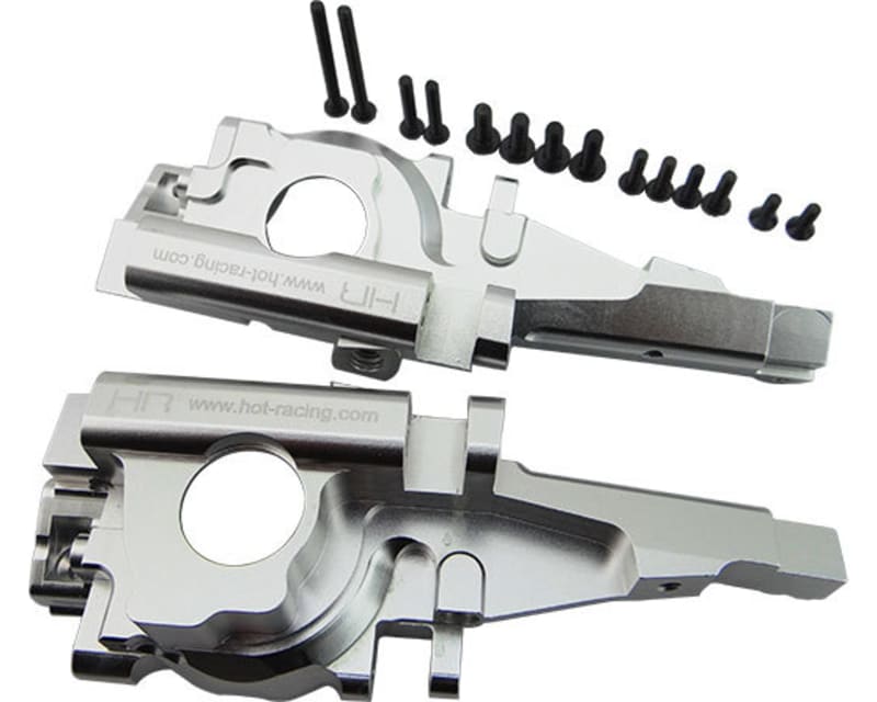 Secure Lock Rear Bulkhead 1:10 Summit Silver