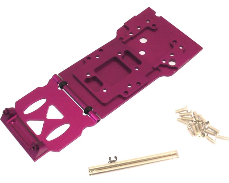 Tap to zoom discontinued Svx Purple Skid Plate W Titanium Pin