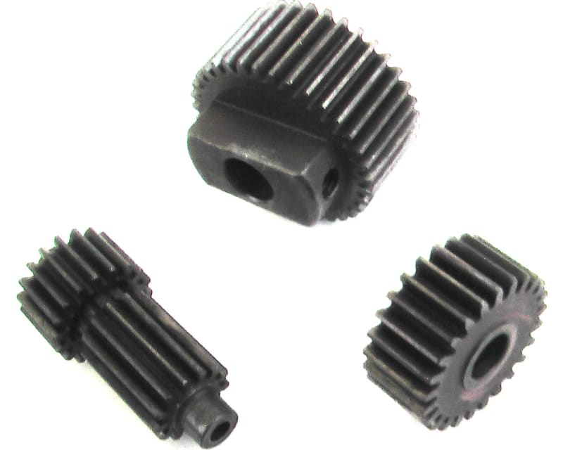 Hardened Steel Center Gear Set - TRA 1/16