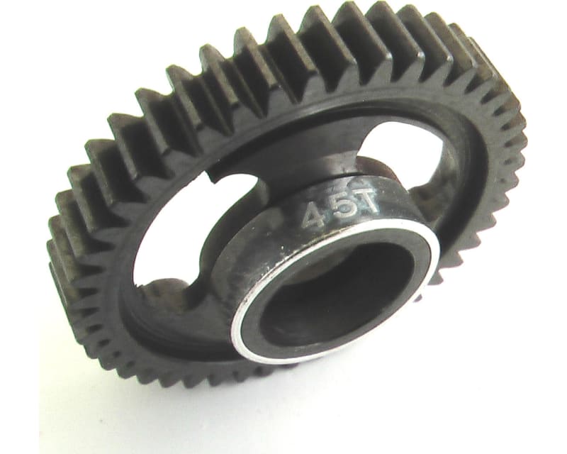 Steel Spur Gear (45t)(Silver) - 1/16 TRA photo