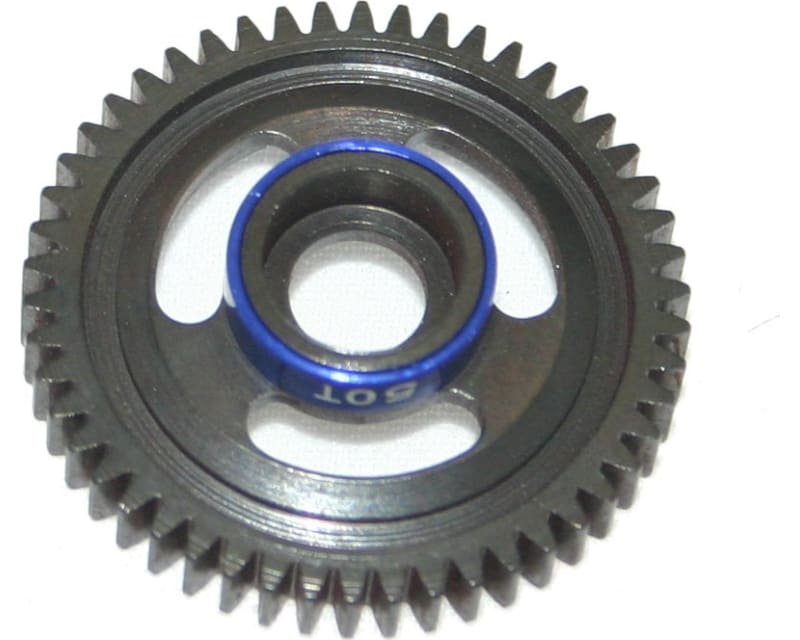 Tap to zoom discontinued Steel Spur Gear (50t)(Blue) - 1/16 TRA