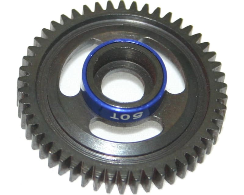 discontinued Steel Spur Gear (50t)(Blue) - 1/16 TRA