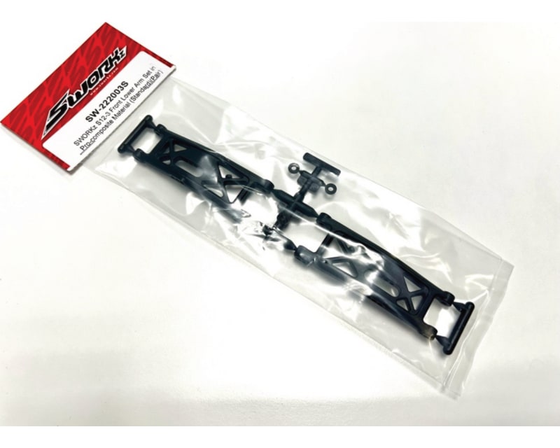 S12-3 Front Lower Arm Set in Pro-compost Mtrl (Stndrd)(2)