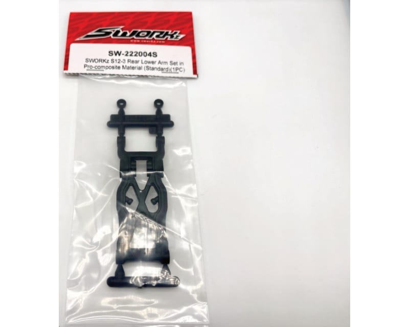 S12-3 Rear Lower Arm in Pro-composite Matrl (Stndrd)(1PC)