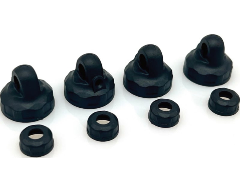 Tap to zoom 1/10 BBS Precision Plastic Shock Cp (13mm) &Sl Cp (4 Sts)