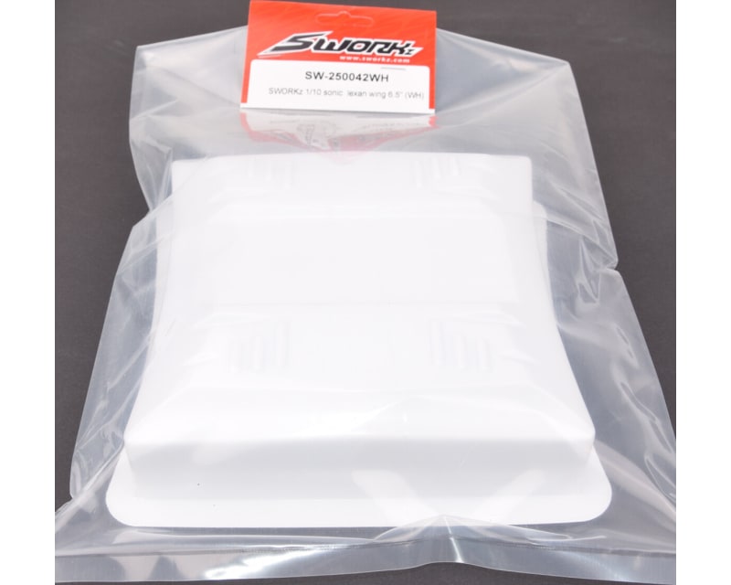 1:10 sonic lexan wing 6.5 inch (WH) (2)