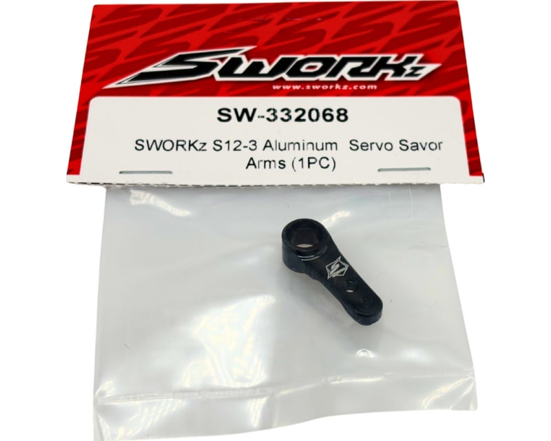 Tap to zoom S12-3 Aluminum Servo Savor Arms (1PC)