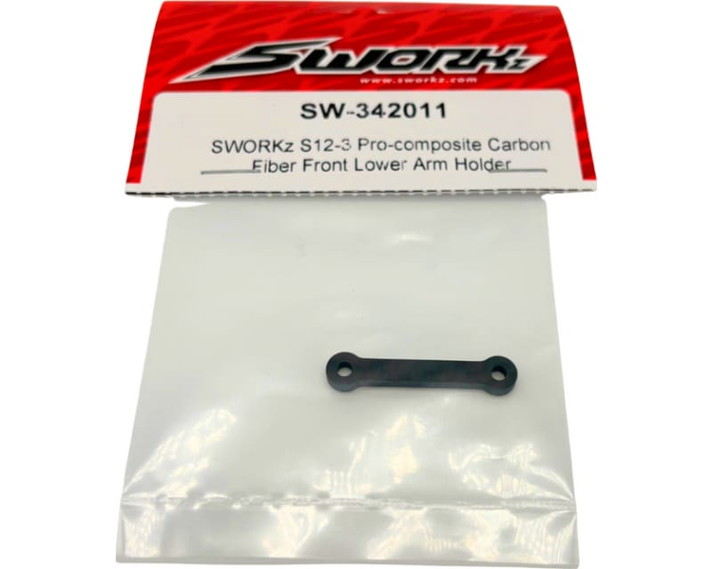 Tap to zoom S12-3 Pro-composite Carbon Fiber Front Lower Arm Holder