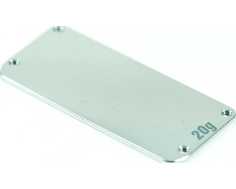 Quality Stainless ESC/Receiver Balance Plate (20g)
