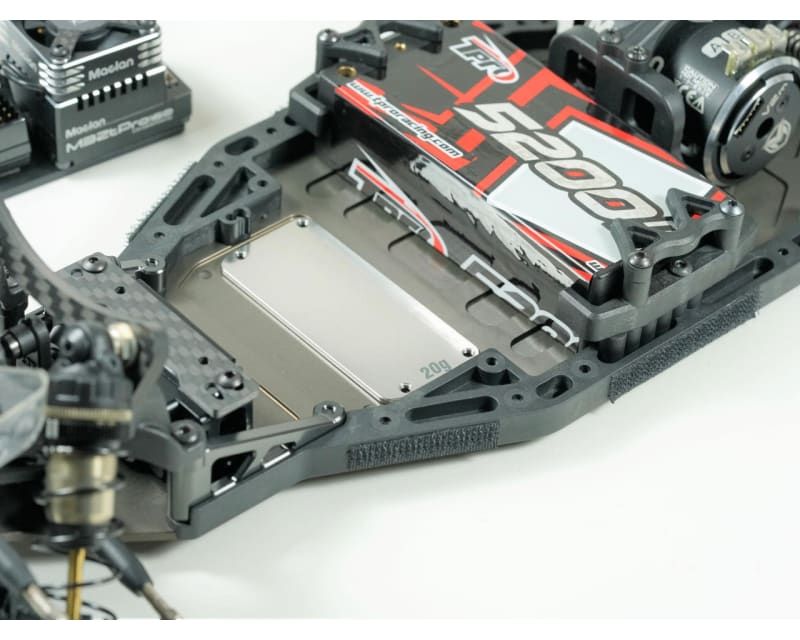 Tap to zoom Quality Stainless ESC/Receiver Balance Plate (20g)