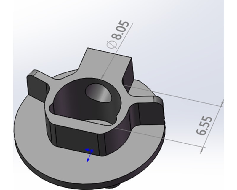 Black 5 spoke 6061 Steering Wheel NB4