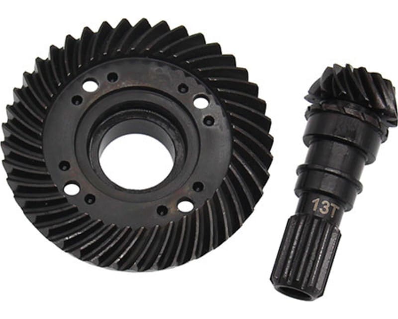 42t/13t Steel Helical Diff Ring/Pinion Front Gear TRA X Maxx