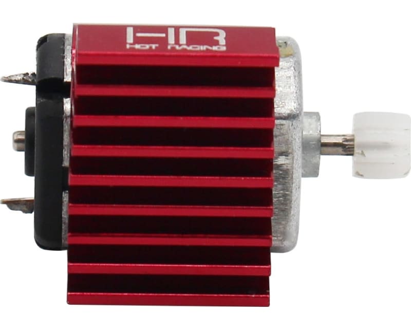 Red 9 Fin 030 Motor heat sink Scx 24