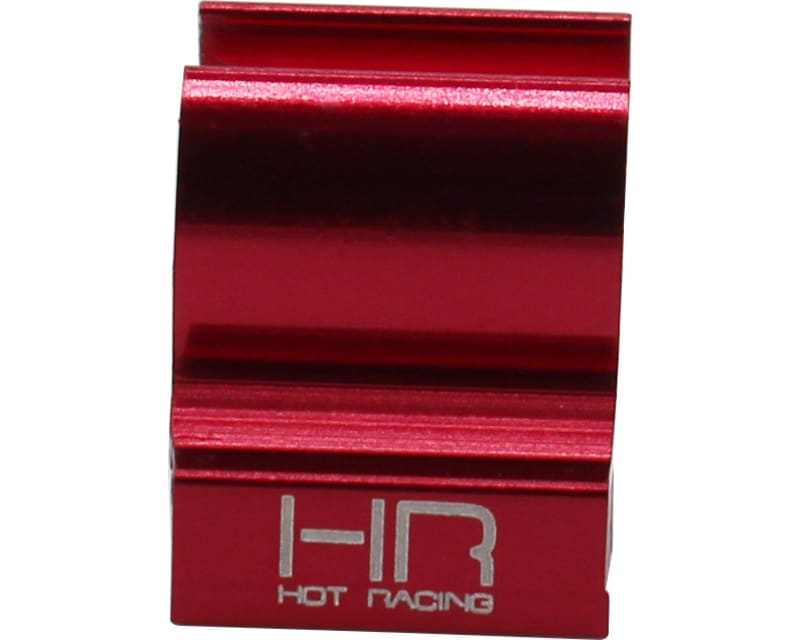 Red 9 Fin 030 Motor heat sink Scx 24