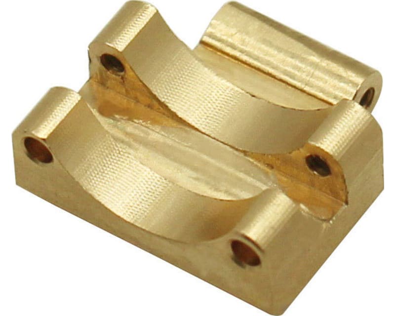 Brass Rear Axle Truss Upper Link Mount SCX 24