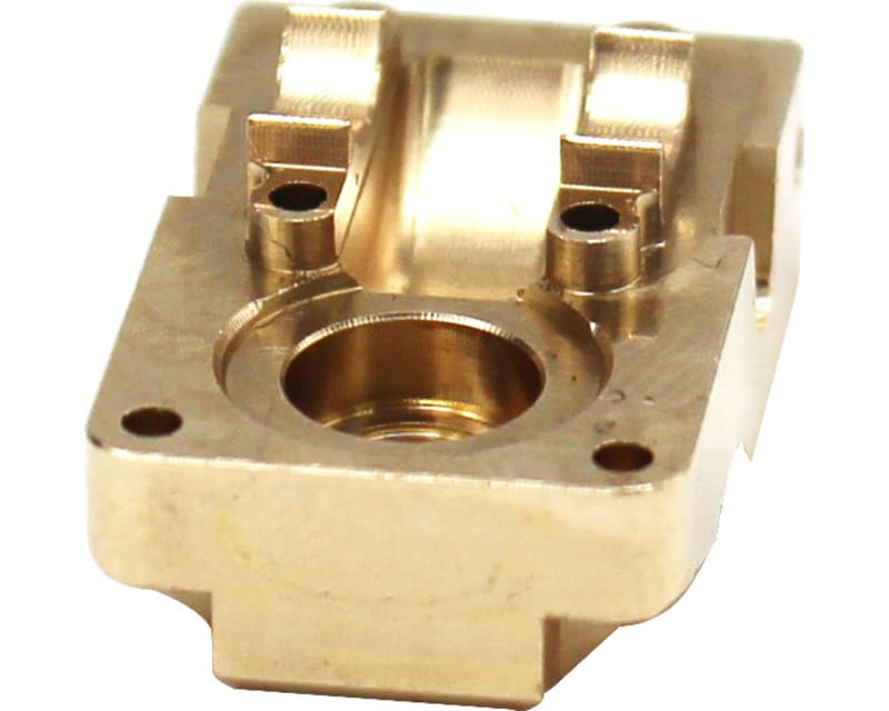 Brass Diff Cover with SS skid Plate SCX24
