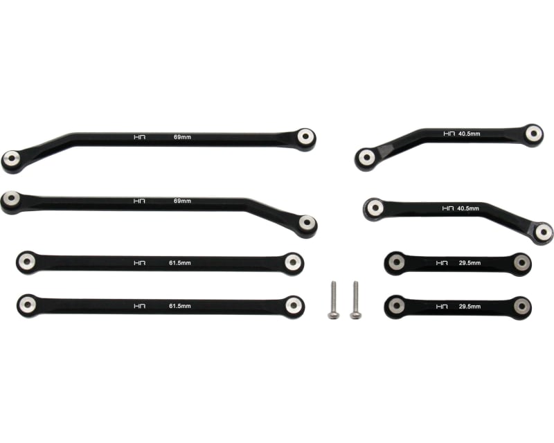 Aluminum High Clearance 4 Links Set for 5.25 (133.5mm) Scx 24