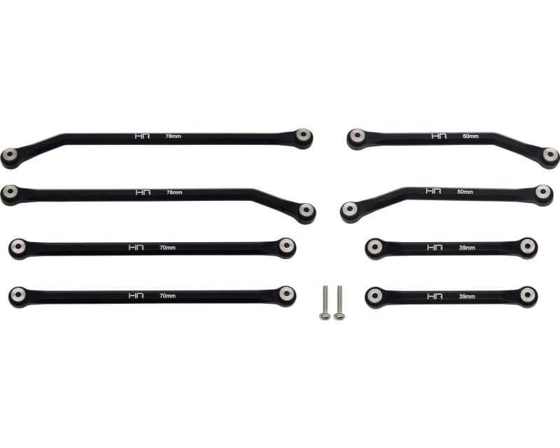Aluminum High Clearance four Links Set for 6 (153.7mm) Scx 24