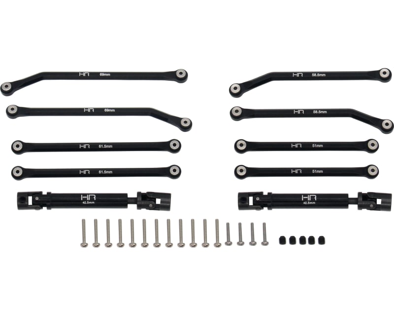 Aluminum 8 Link Drive Set for (155mm LCG) Scx 24