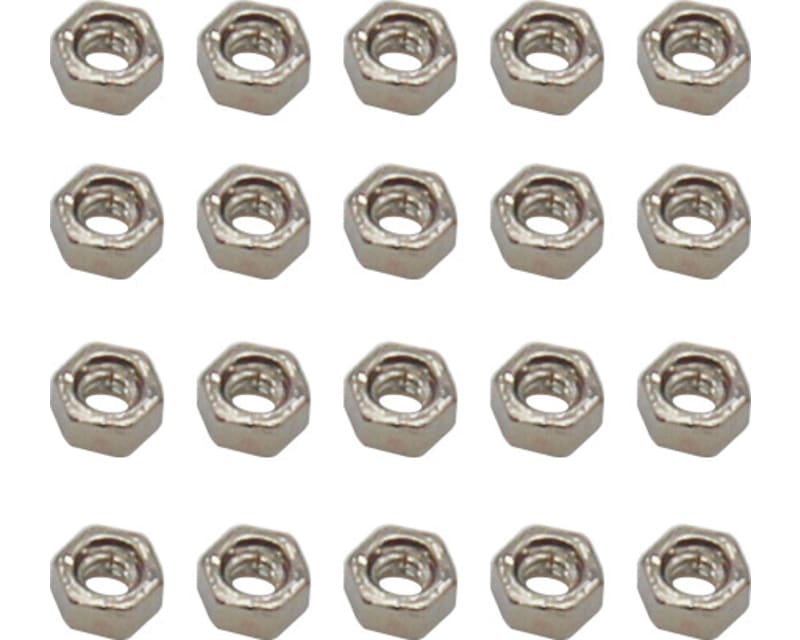 M1.4 Stainless Steel Hex Nut 20 Pieces Scx 24