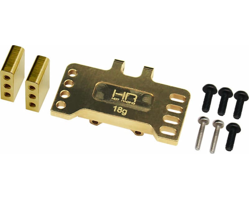 BrassReefs Emax Savox Servo Mount SCX24 photo
