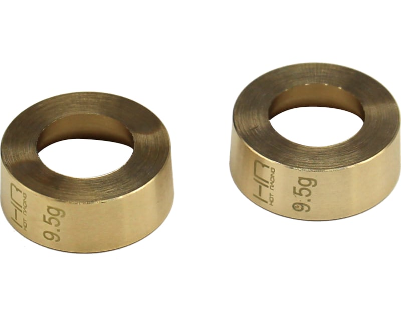 9.5g Brass Machete Wheel Weights Scx24