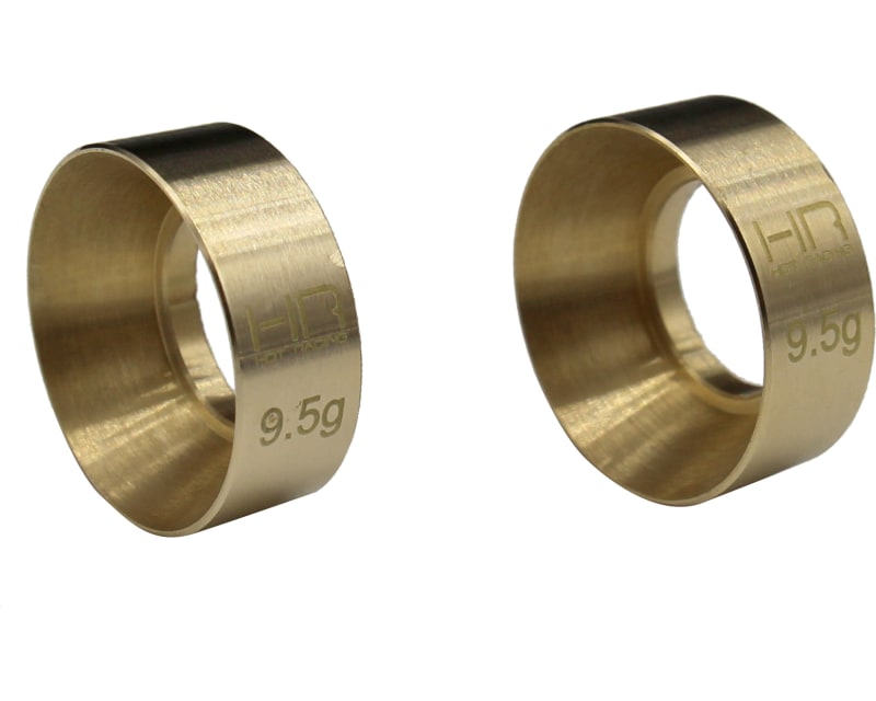 9.5g Brass Machete Wheel Weights Scx24