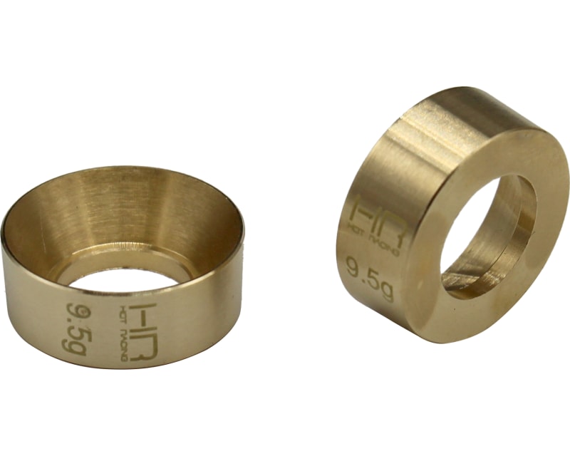 9.5g Brass Machete Wheel Weights Scx24