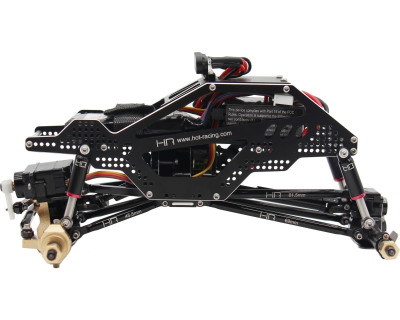 Black Internal Spring Air Shocks 32mm SCX24