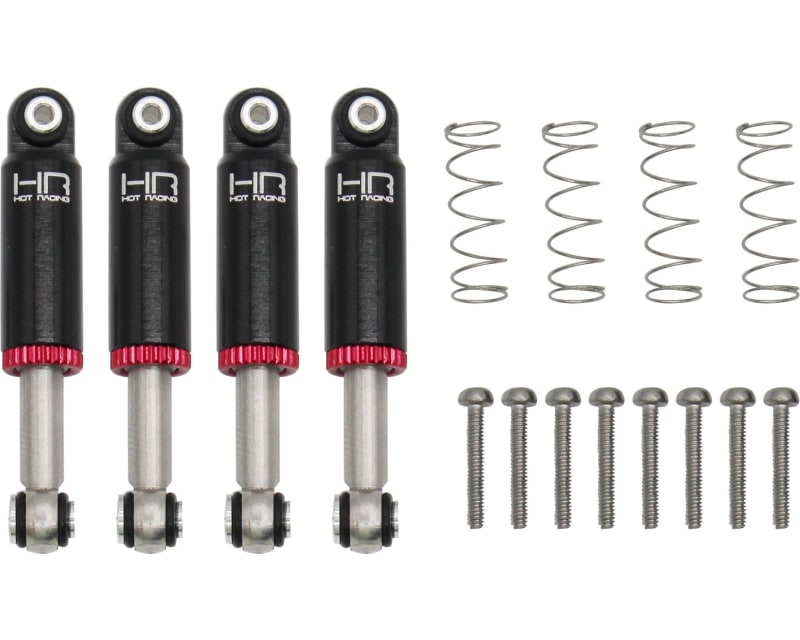 Black Internal Spring Air Shocks 32mm SCX24