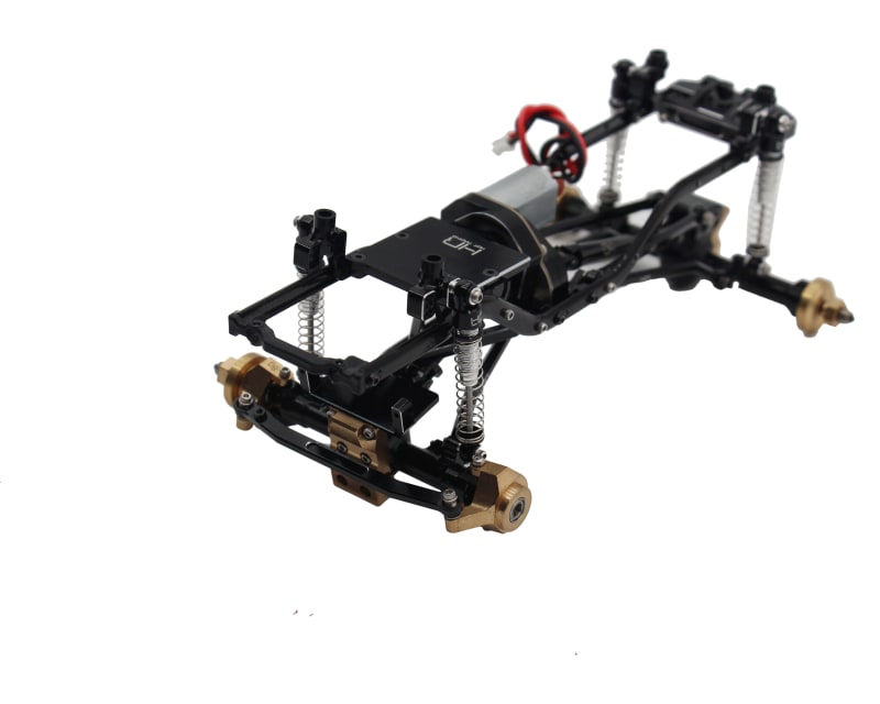 Aluminum Threaded Long Travel Shocks - Axial Scx24