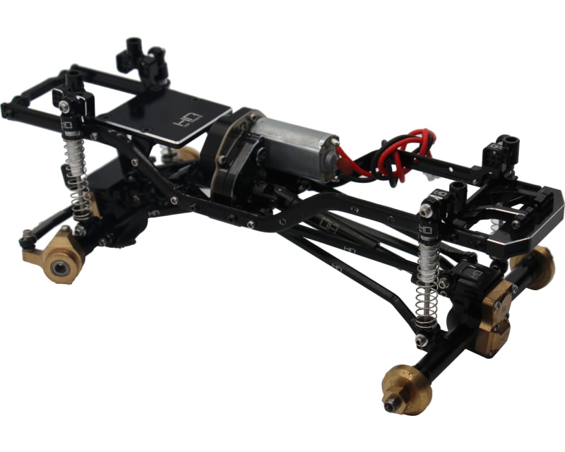 Aluminum Threaded Long Travel Shocks - Axial Scx24