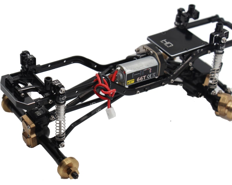 Aluminum Threaded Long Travel Shocks - Axial Scx24