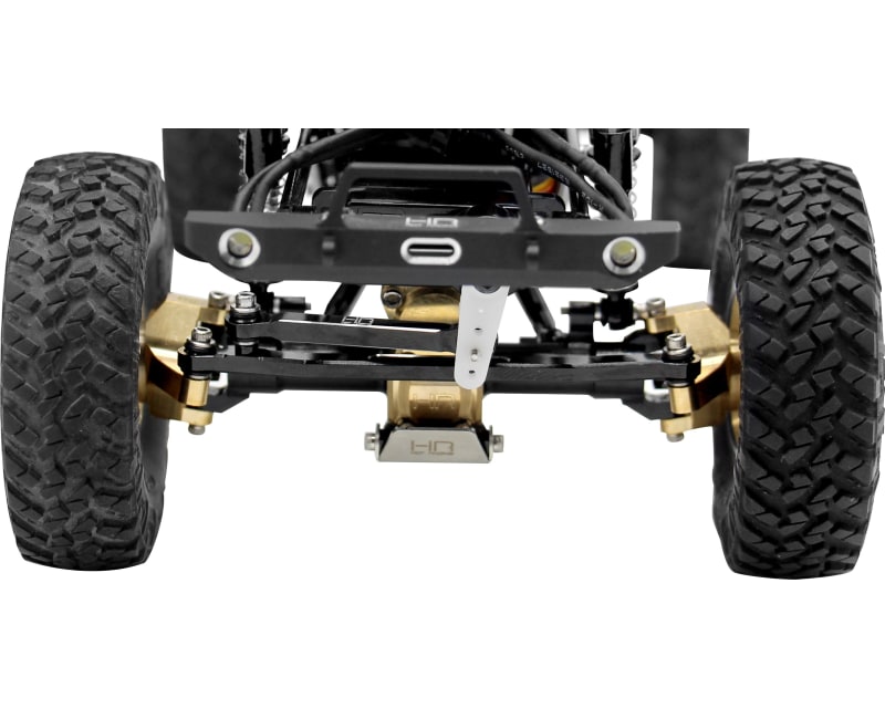 Black Aluminum Fix Link tight tolerance Steering Rod SCX24