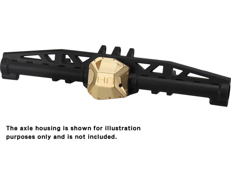 Heavy Brass AR45 Differential Cover SCX III