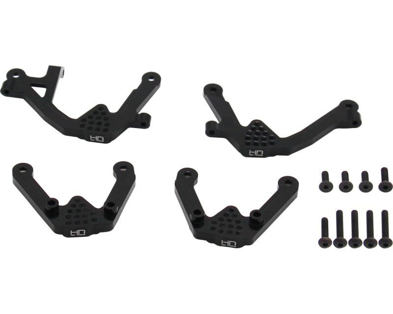 Aluminum Front & Rear Adjustable Shock Towers - Scx 3