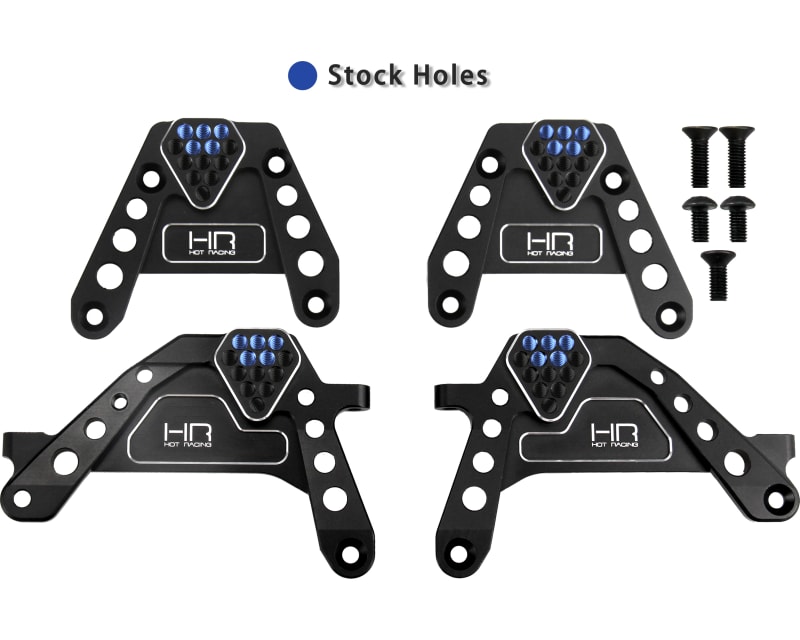 Tap to zoom Aluminum Shock Towers Panhard Mount - SCX 3