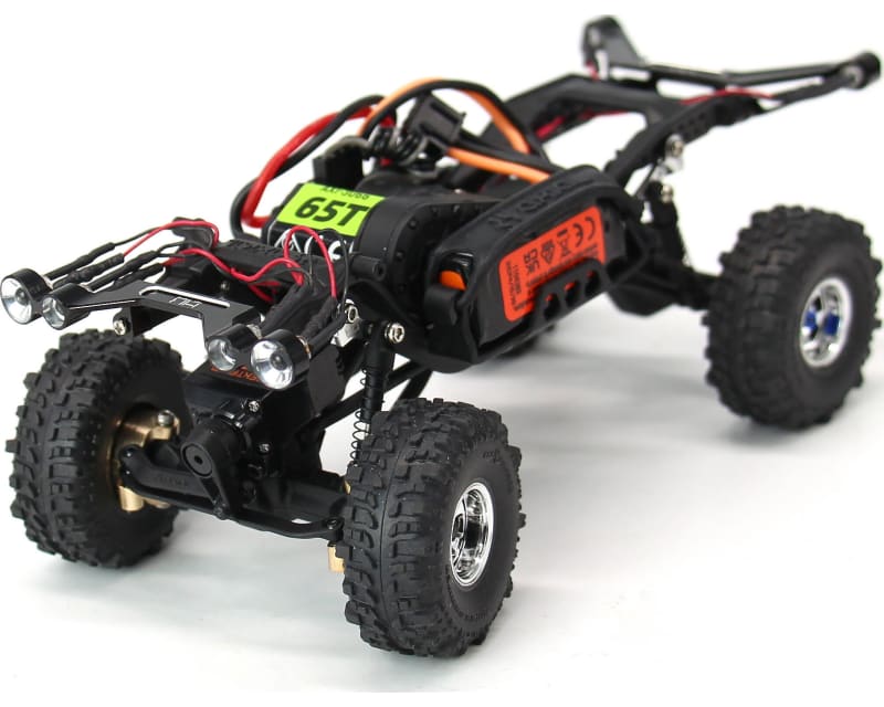 Black Anodized T6 Aluminum LED Mount Set fits Axial K10 SCX30