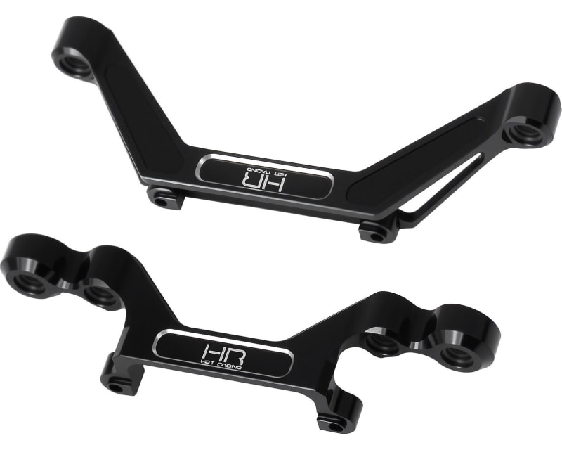 Black Anodized T6 Aluminum LED Mount Set fits Axial K10 SCX30