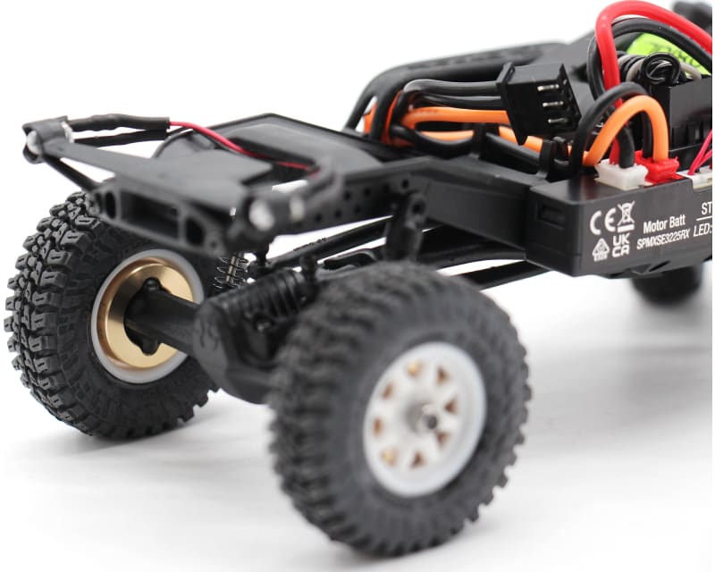 Brass Rear Hub 4.1g SCX30