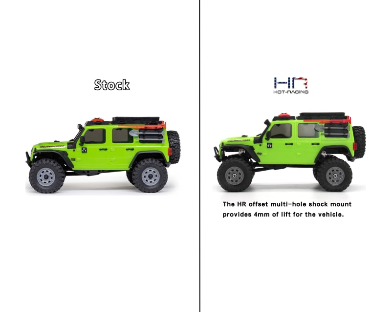 Offset Multi Shock Mounting kit fits Axial SCX30