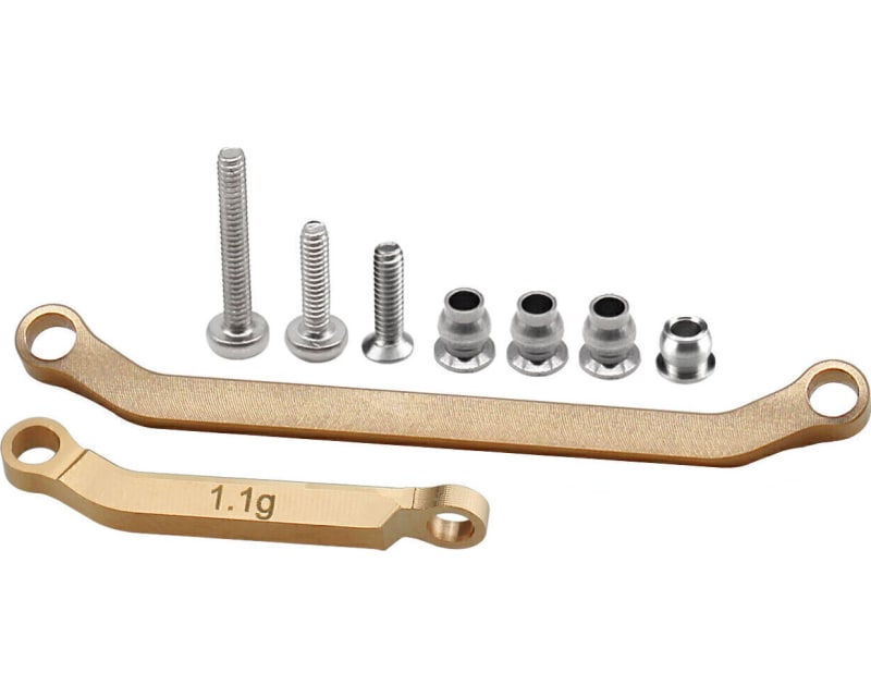 Brass TT steering Fix links for the SCX30