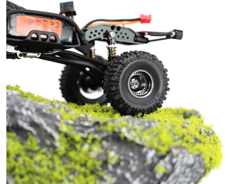 4mm offset Black Chrome Brass 12.5g wheel SCX30