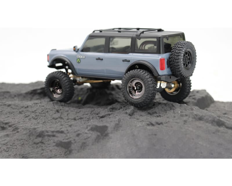 Black Chrome Brass CL 9.3g Wheels fits Axial SCX30