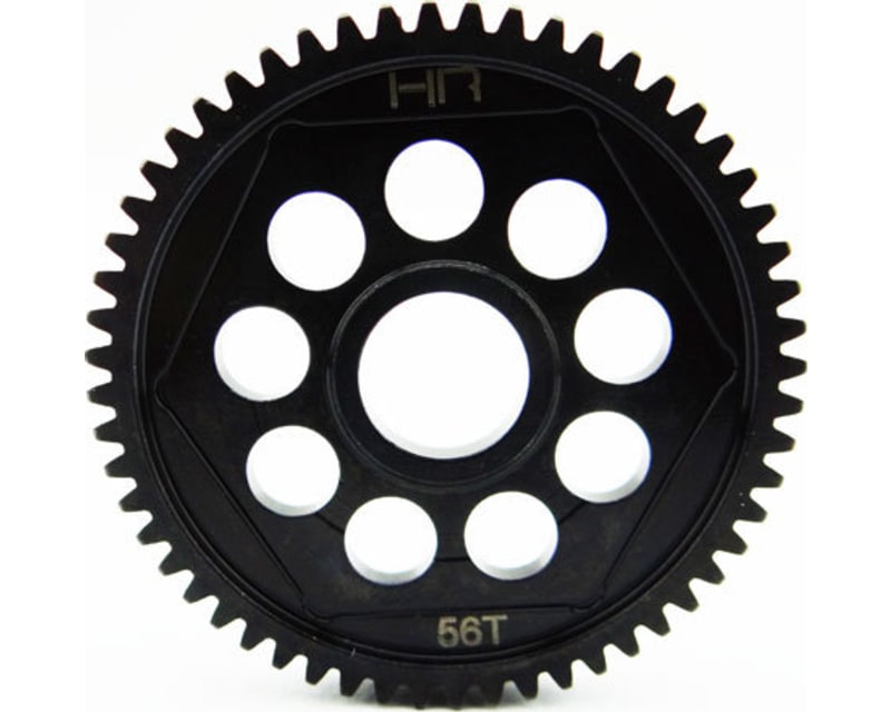 Steel Spur Gear 56 Tooth 32 Pitch - Axial Yeti and Scx