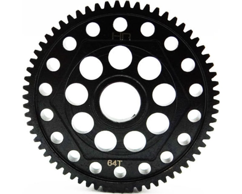 Steel Spur Gear 64 Tooth 32 Pitch - Axial Yeti and SCX