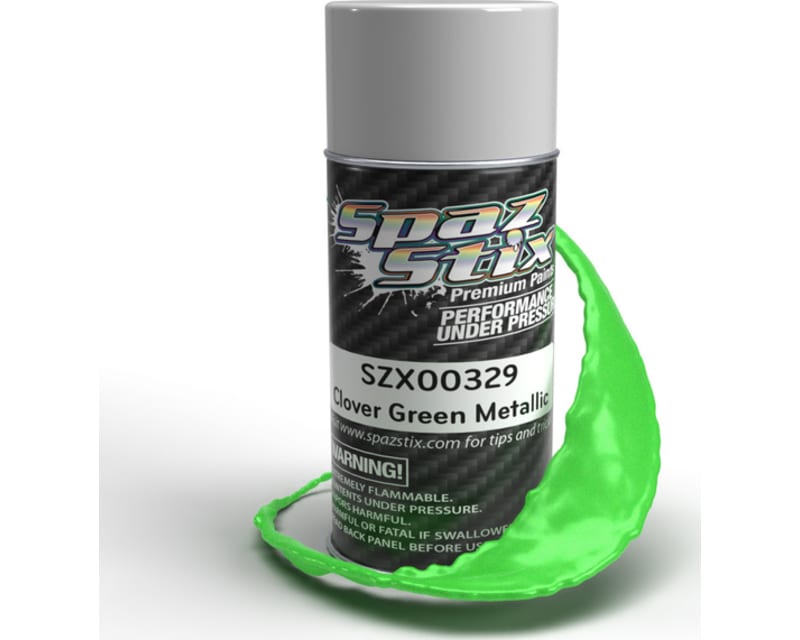 Clover Green Metallic Aerosol Paint 3.5oz Can
