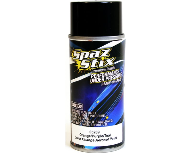 Color Change Aerosol Paint Orange/Purple/Teal 3.5oz Can